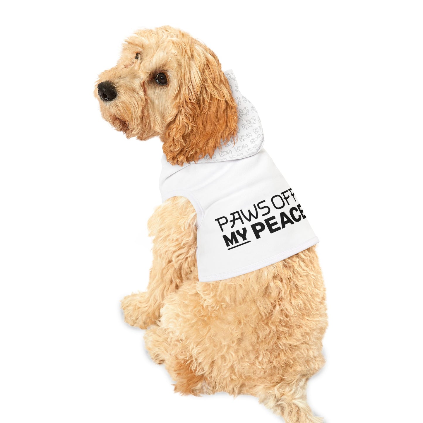 Paws Off My Peace - Pet Hoodie