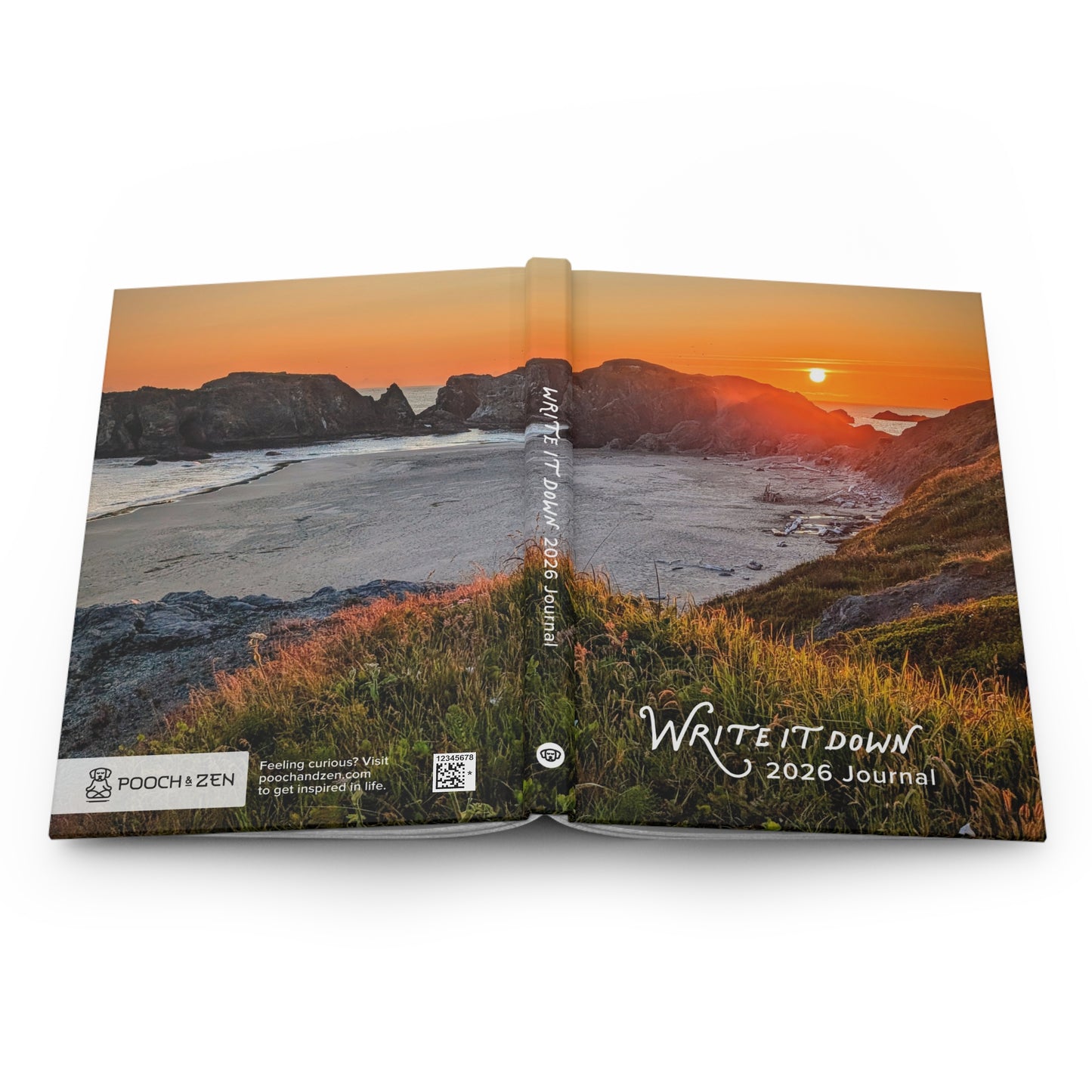 Magical Sunset Hardcover Journal
