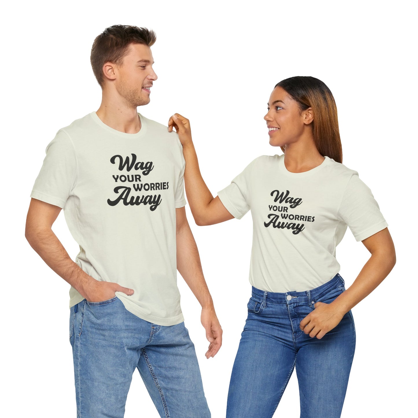 Wag Your Worries Away - Unisex Premium Jersey T-shirt