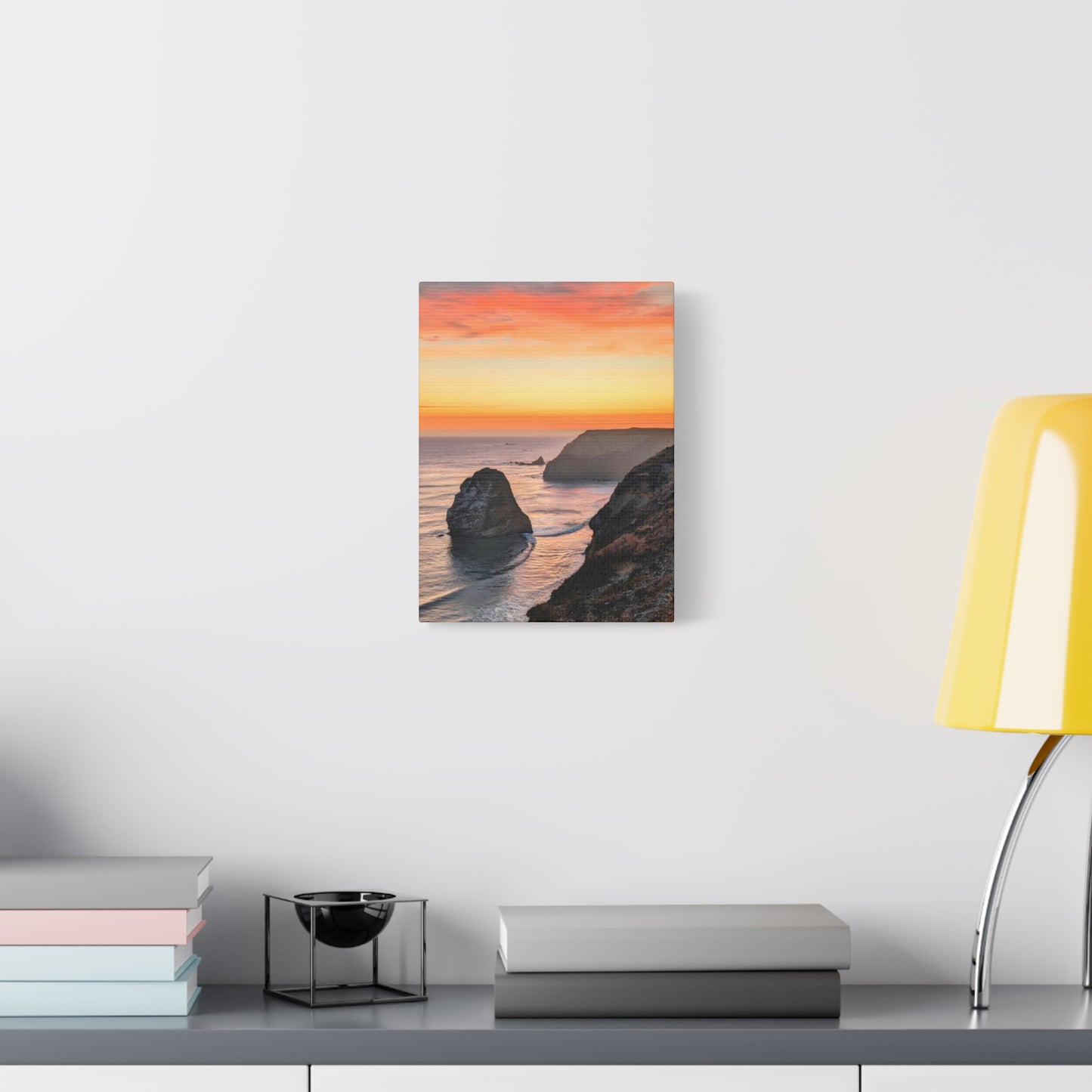 Cape Blanco Afterglow - Vertical Canvas Print