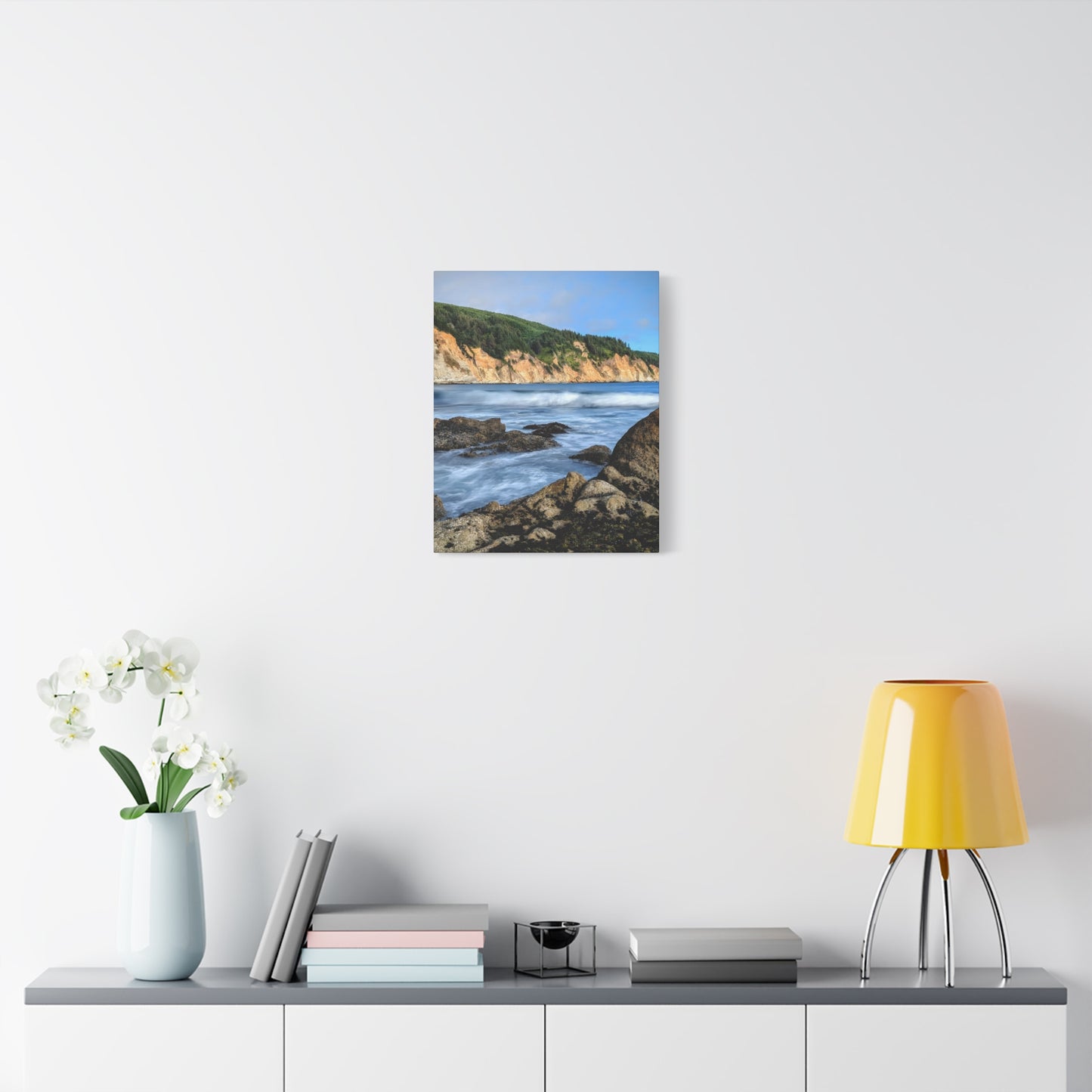 Going With the Flow - Vertical Canvas Print