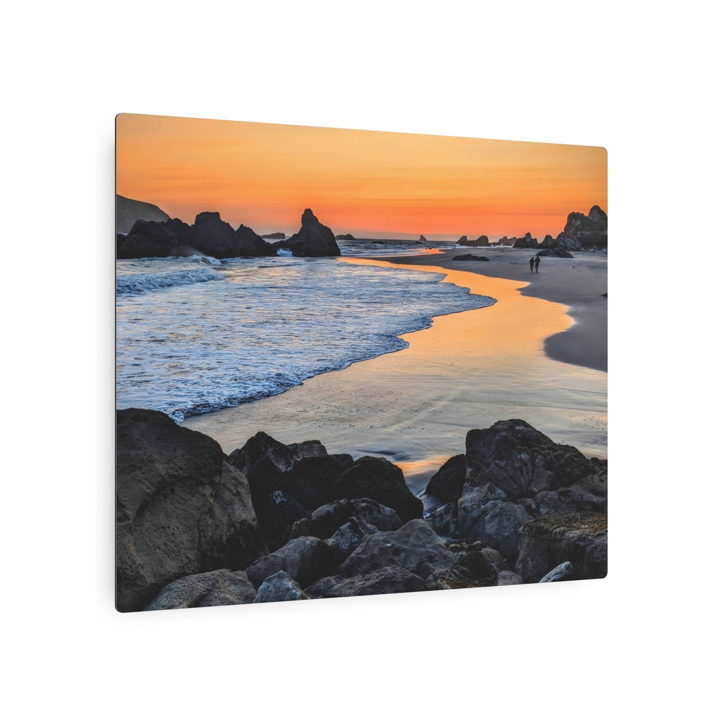 Line of Sight - Metal Coastal Print