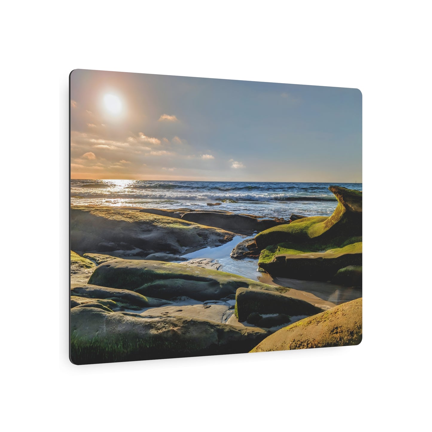 Wave Within Waves - Metal Coastal Print