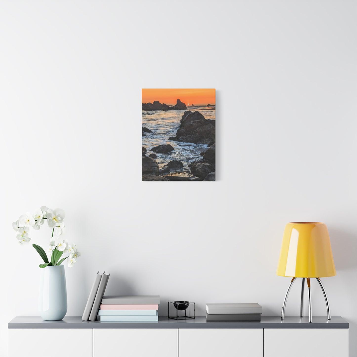 Line of Sight - Canvas Vertical Print