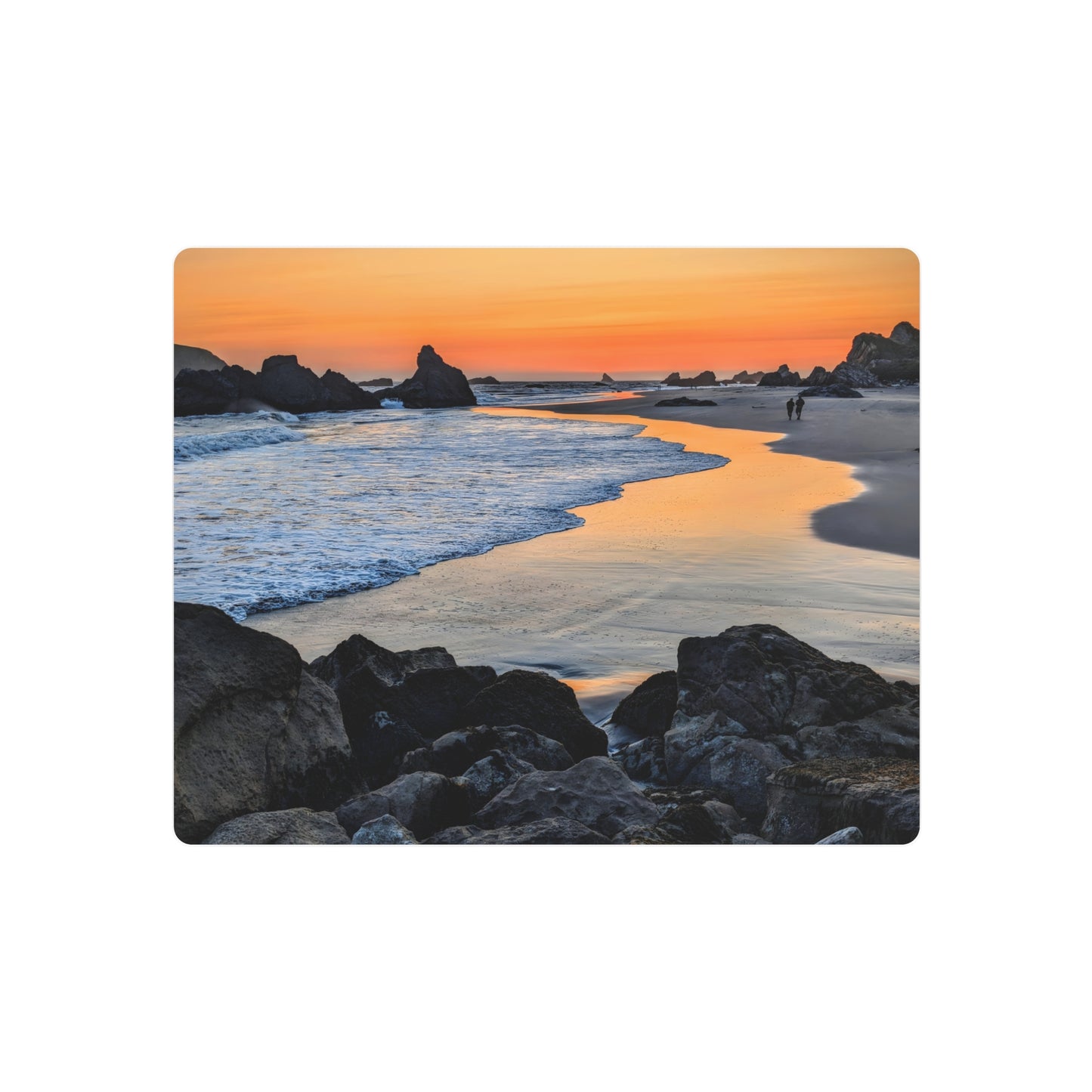 Line of Sight - Metal Coastal Print