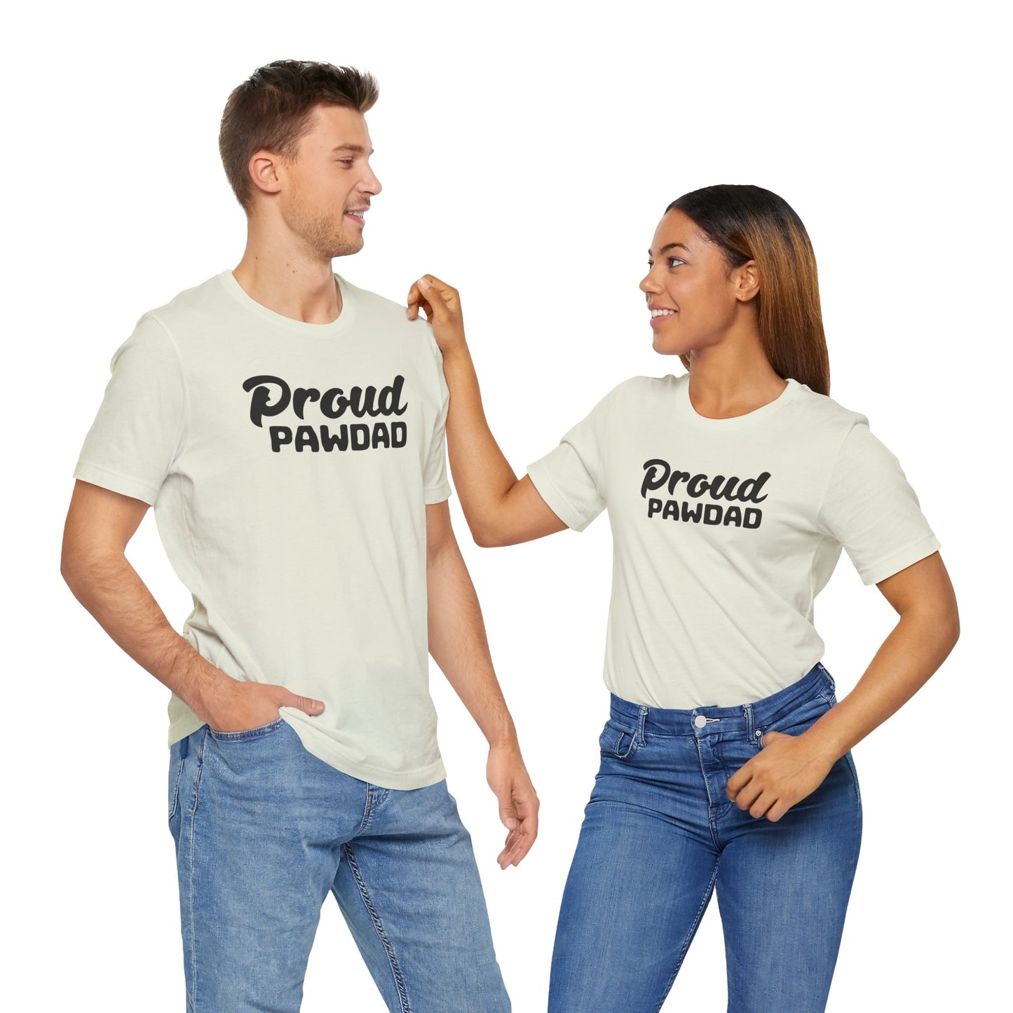 Proud Pawdad - Unisex Premium Jersey T-shirt