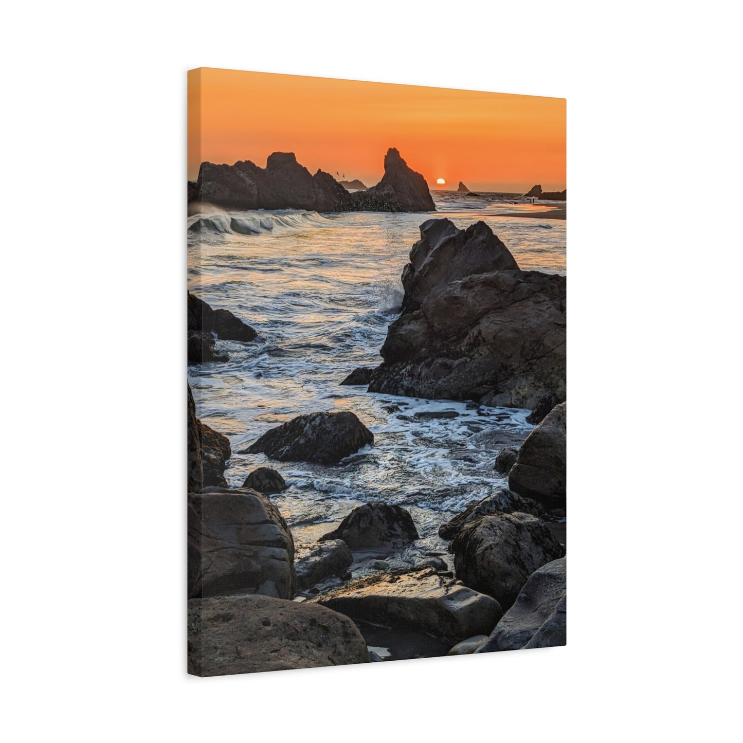 Line of Sight - Canvas Vertical Print