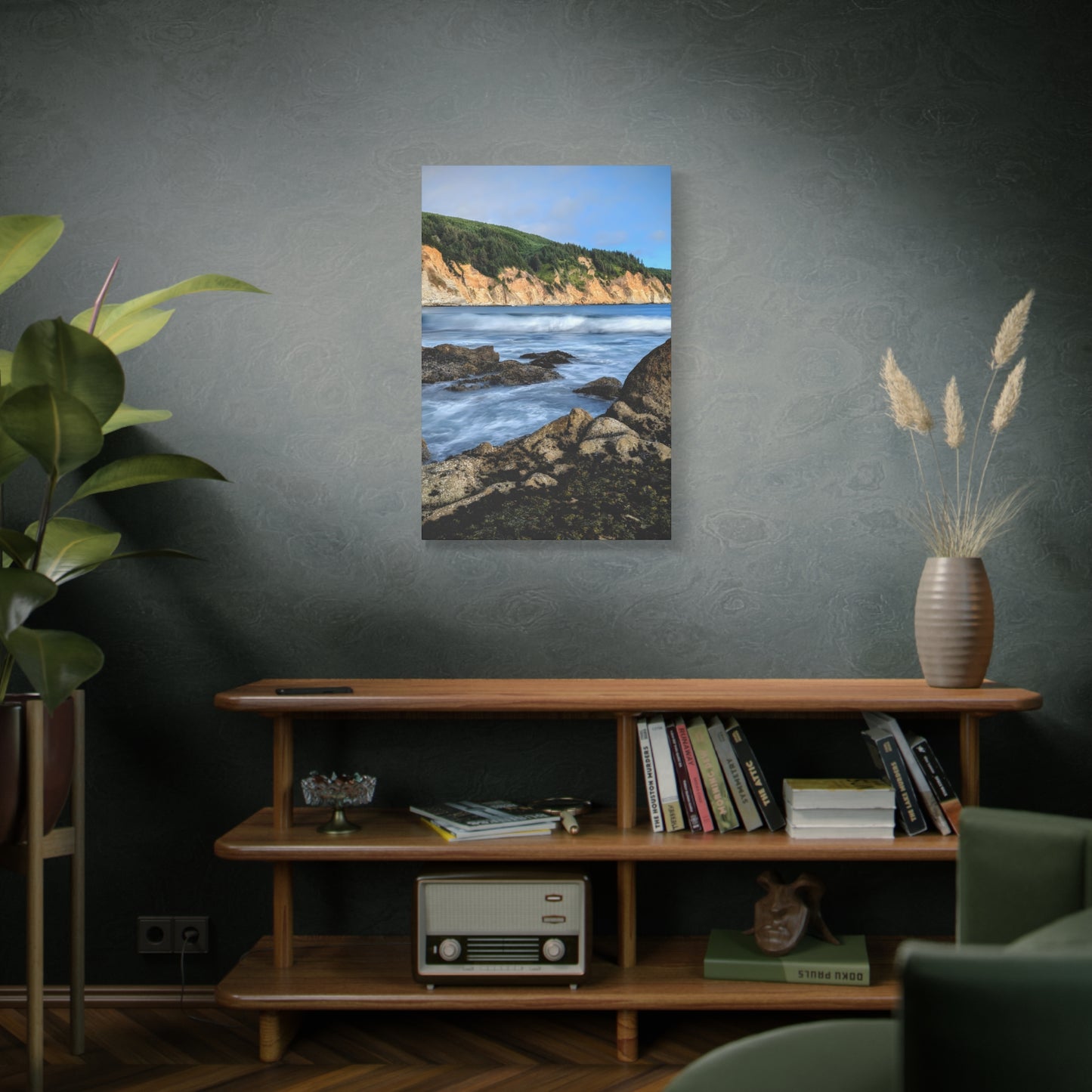 Going With the Flow - Vertical Canvas Print