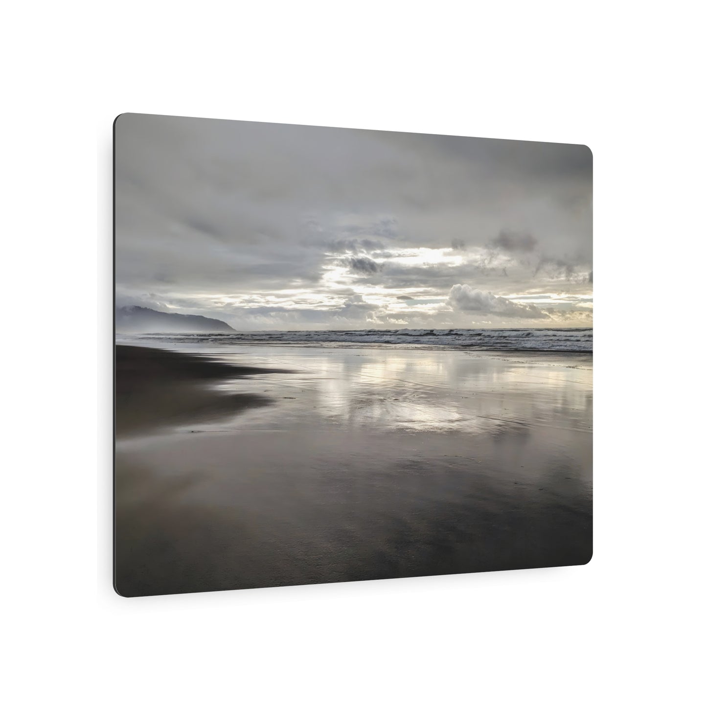 Sand Meets the Sky - Metal Coastal Print