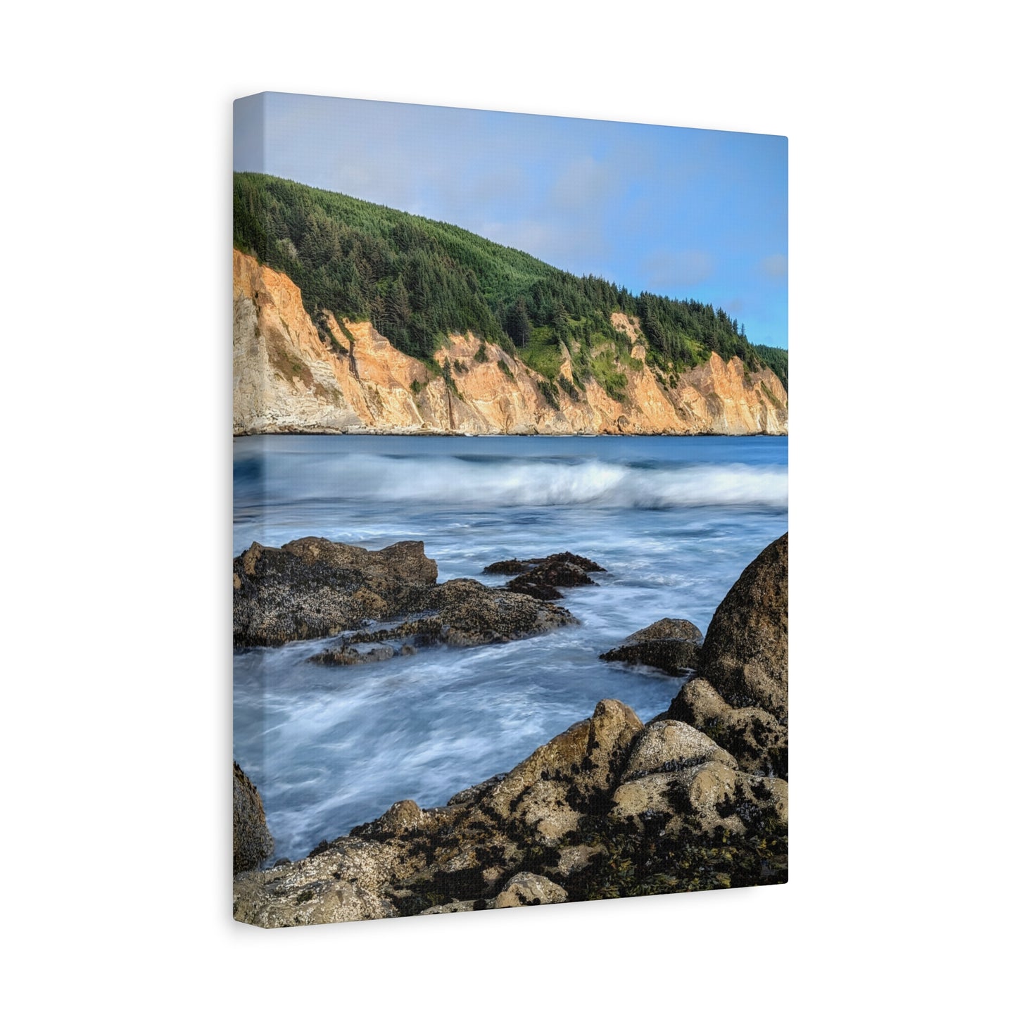 Going With the Flow - Vertical Canvas Print