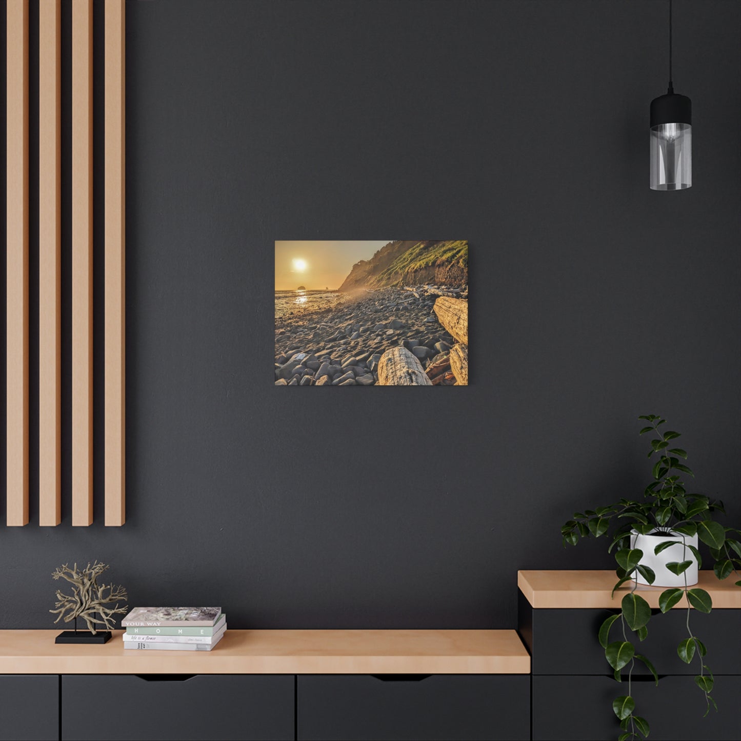 Golden Glow at Humbug - Canvas Print
