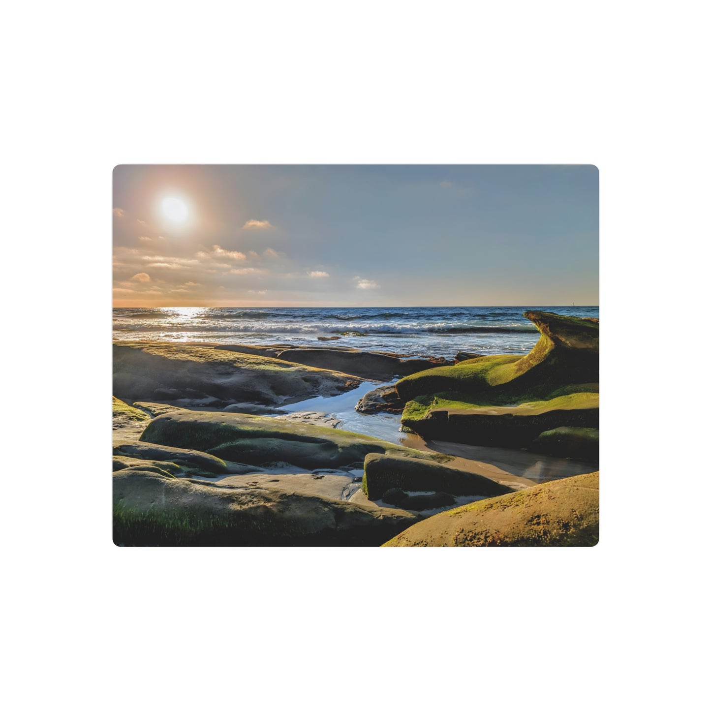 Wave Within Waves - Metal Coastal Print