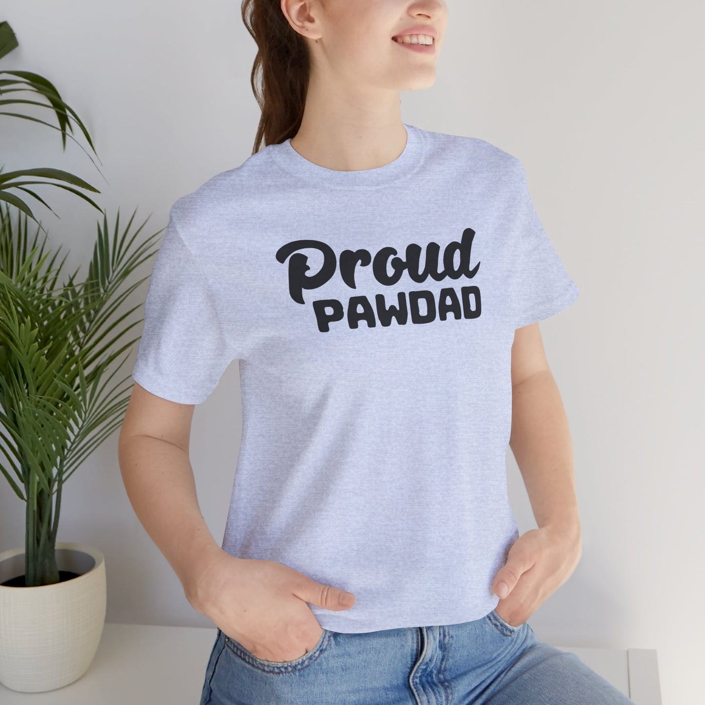 Proud Pawdad - Unisex Premium Jersey T-shirt