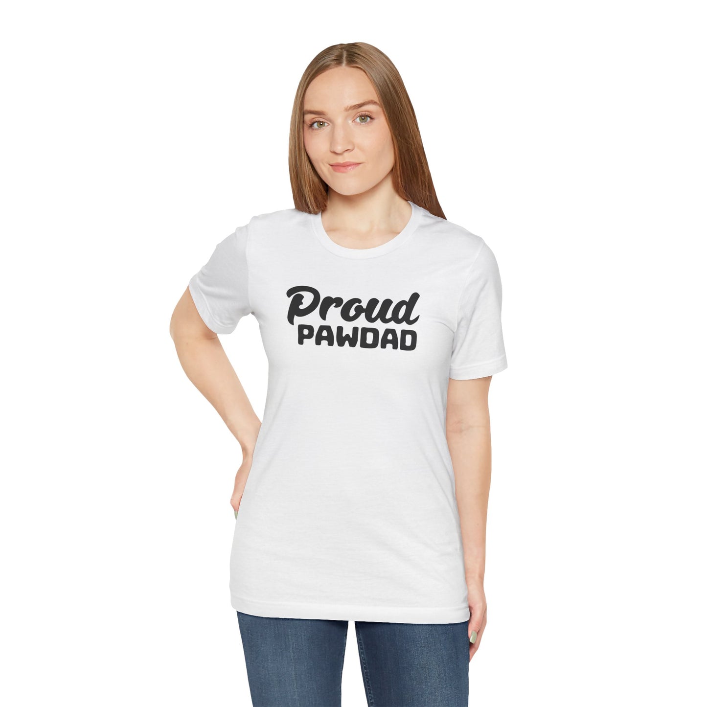 Proud Pawdad - Unisex Premium Jersey T-shirt