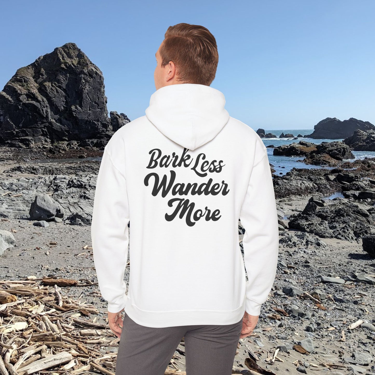 Bark Less, Wander More - Hoodie