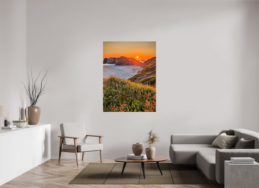 42 x 56″, Wood Artbox Magical Sunset Artbox Print