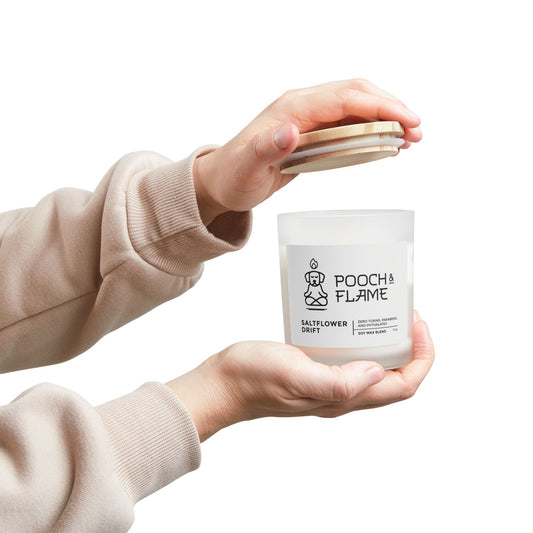 Pooch & Flame Soy Wax Candle - Saltflower Drift