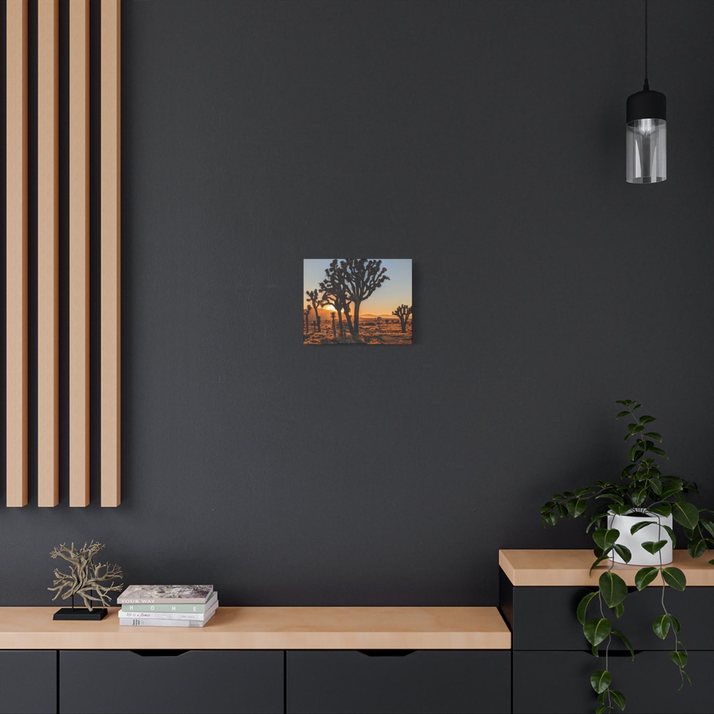 Joshua Glow Canvas Wall Art Print
