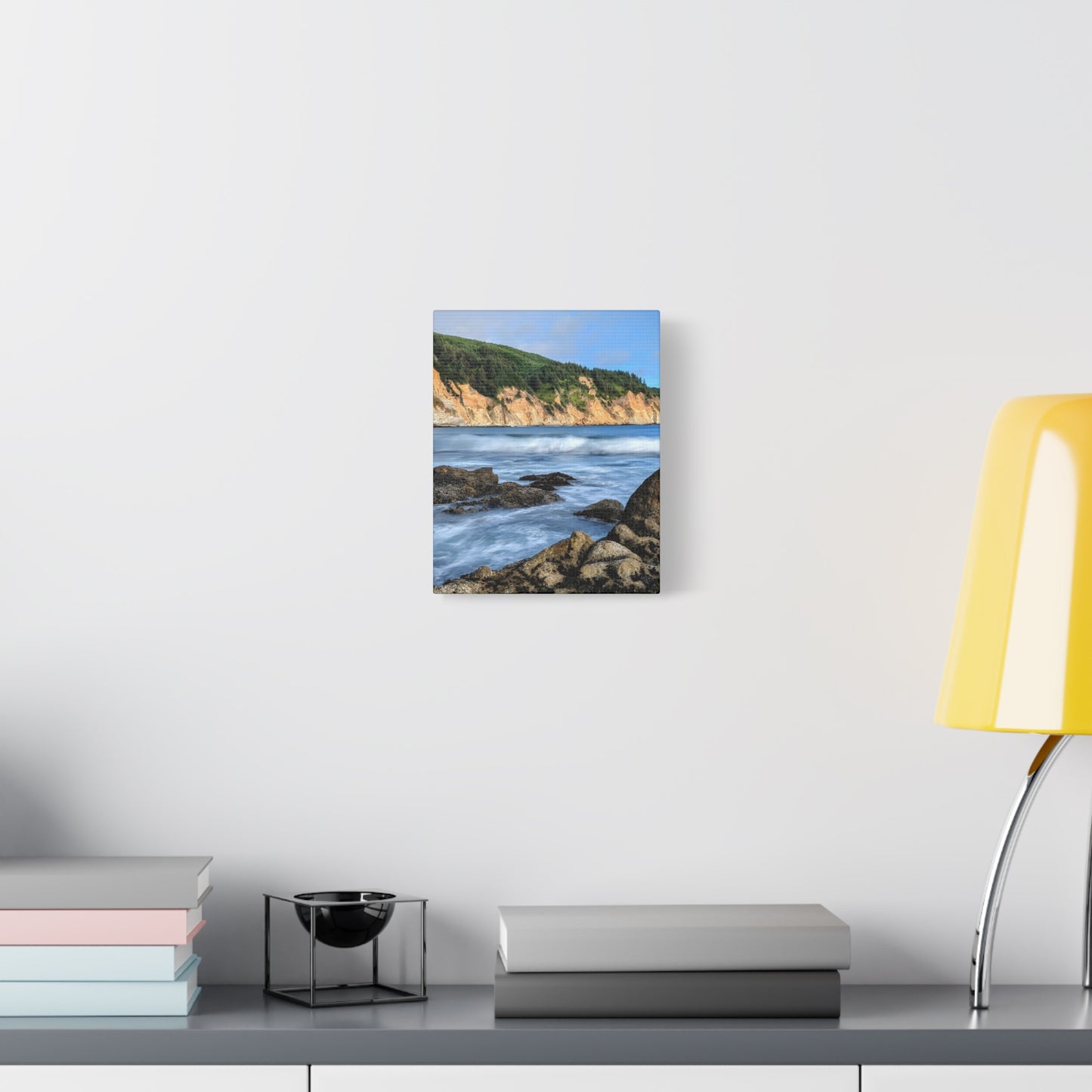 Going With the Flow - Vertical Canvas Print