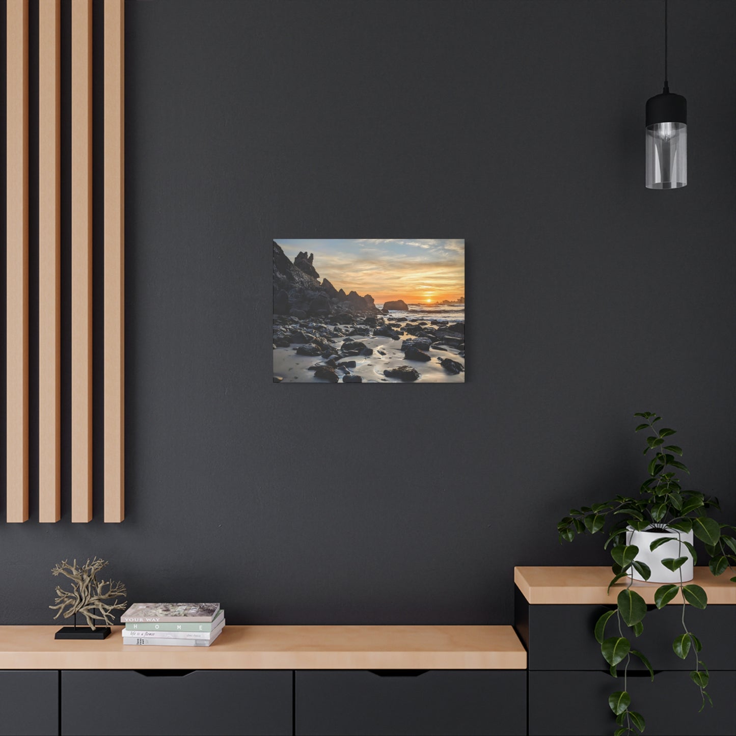 Jurrasic Rock - Canvas Print