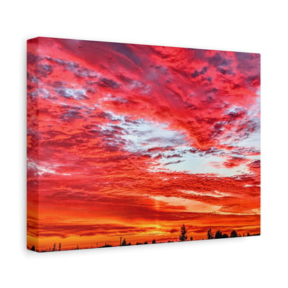 Sol Over Leandro Canvas Wall Art Print