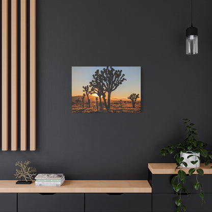 Joshua Glow Canvas Wall Art Print