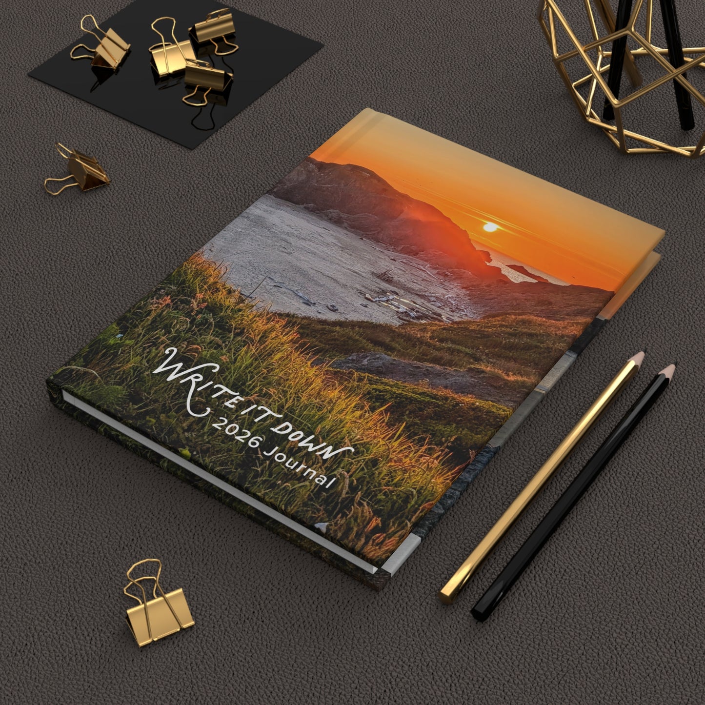 Magical Sunset Hardcover Journal