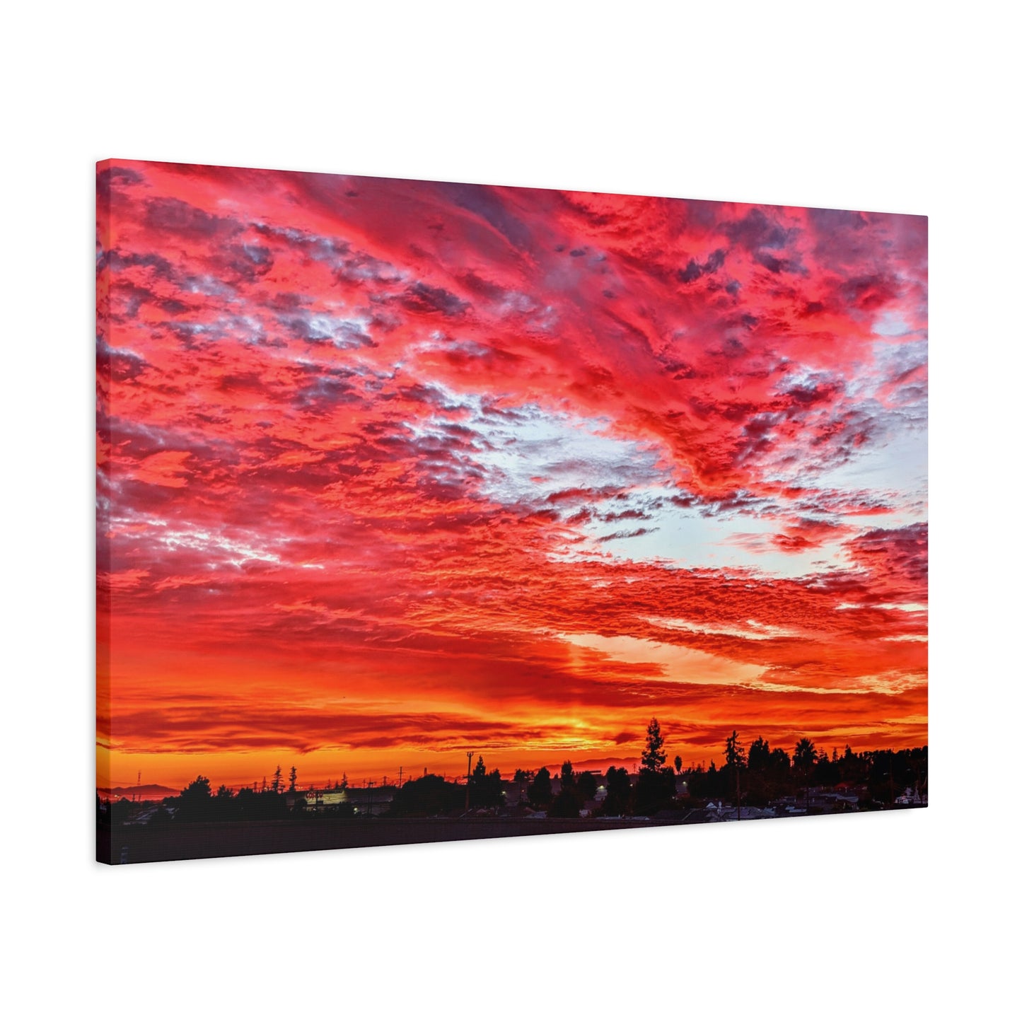 Sol Over Leandro Canvas Wall Art Print
