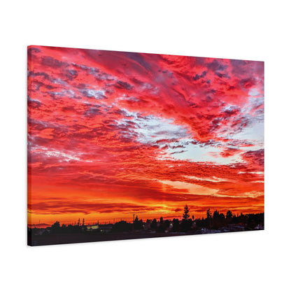 Sol Over Leandro Canvas Wall Art Print