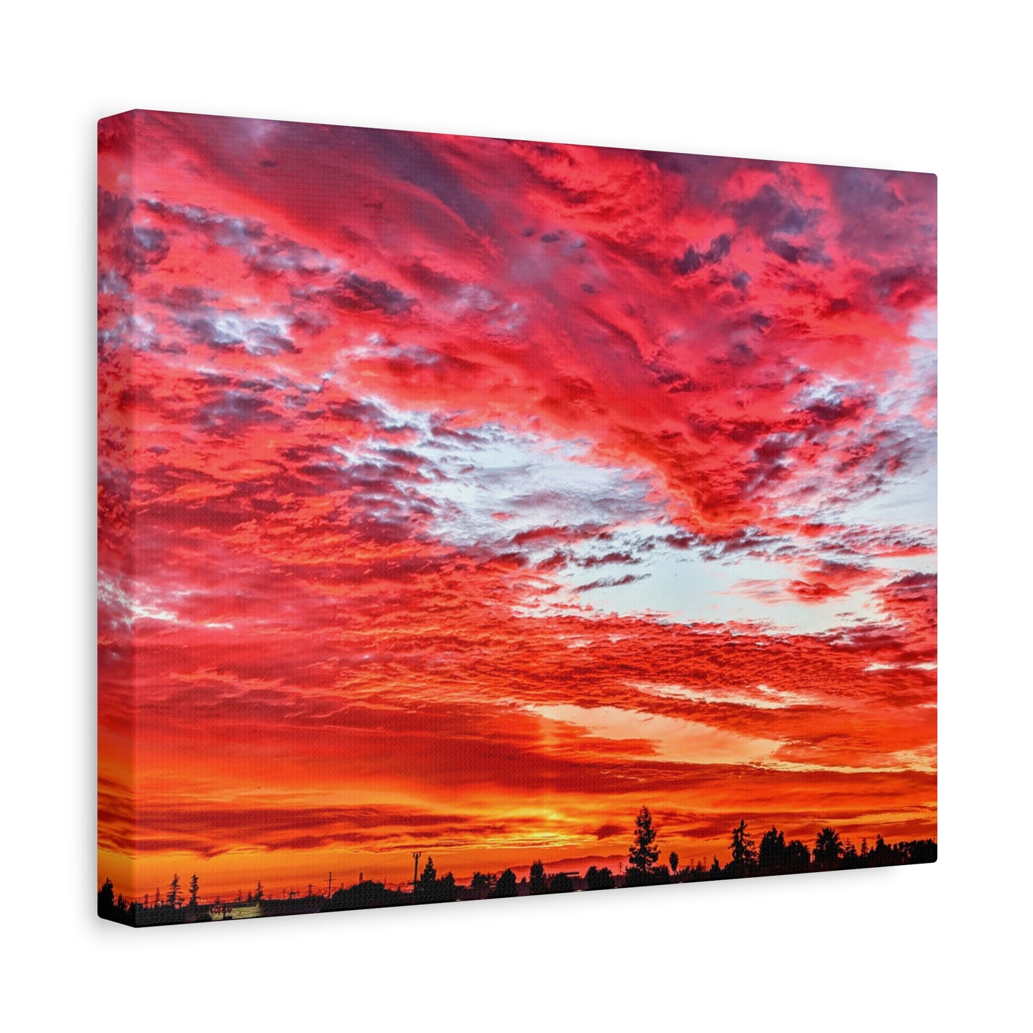 Sol Over Leandro Canvas Wall Art Print