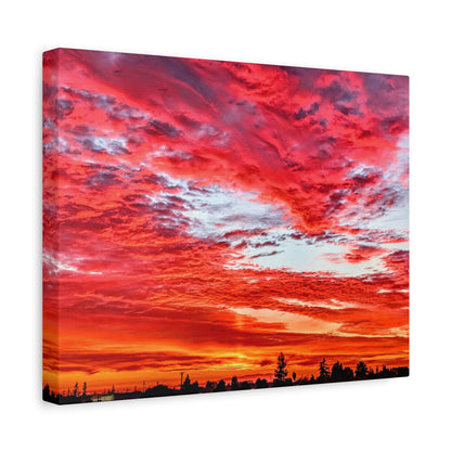 Sol Over Leandro Canvas Wall Art Print