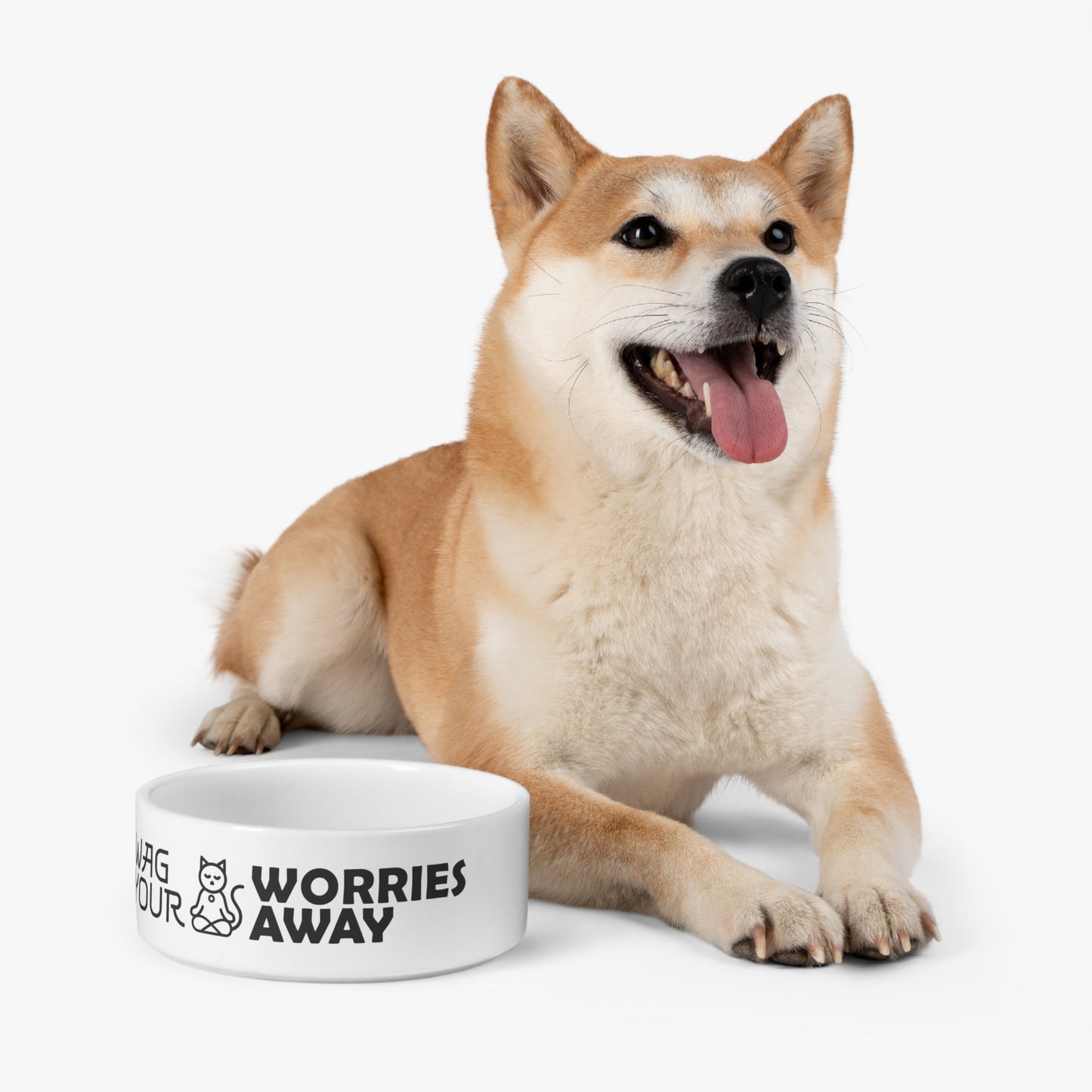 Wag Your Worries Away - Pet Bowl