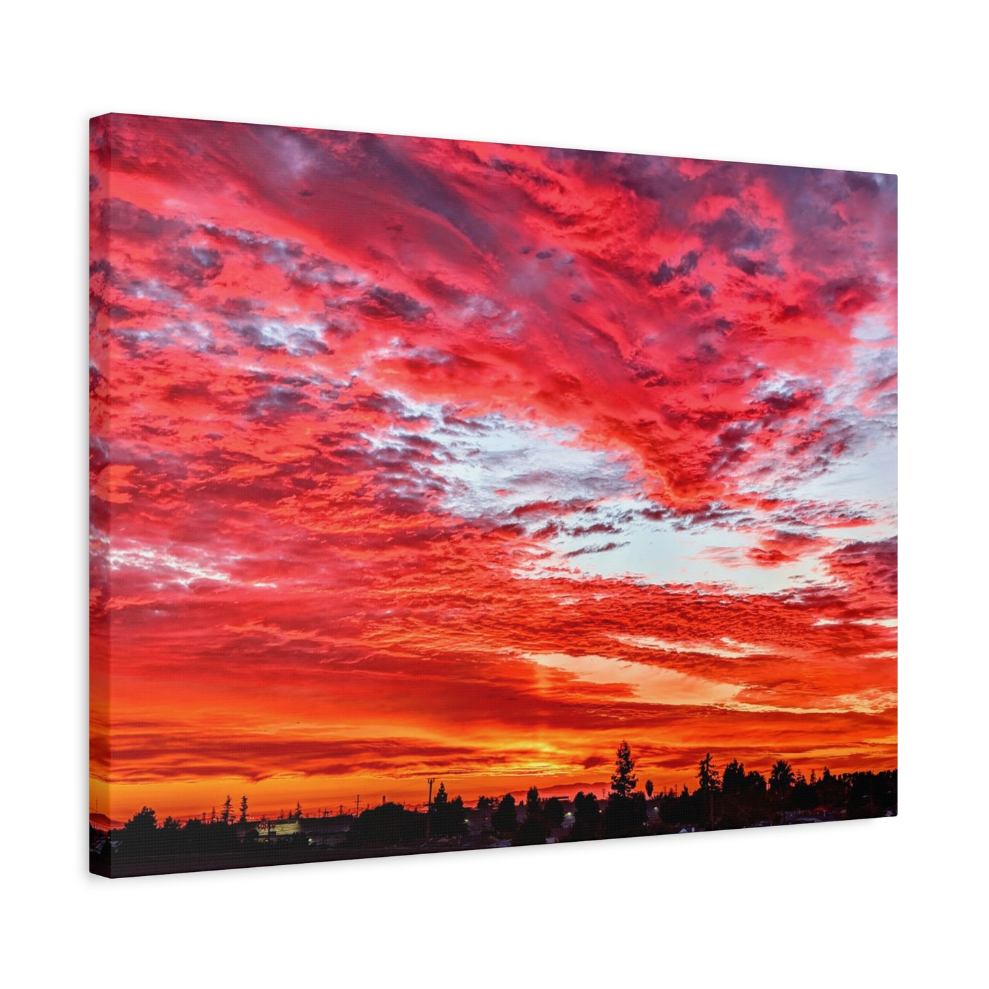 Sol Over Leandro Canvas Wall Art Print