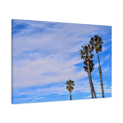 Palm Family Canvas Wall Art Print