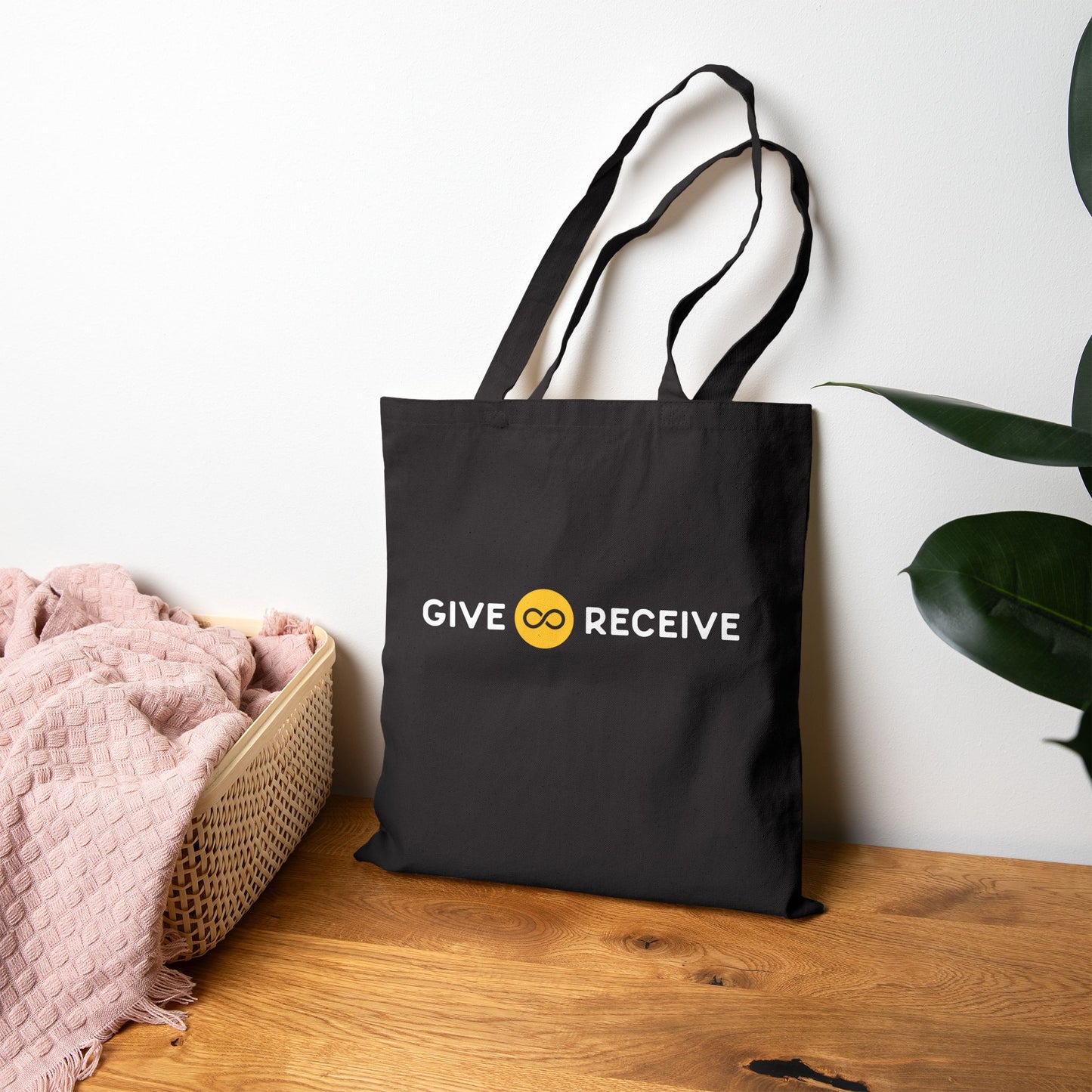 Give & Receive Canvas Tote Bag