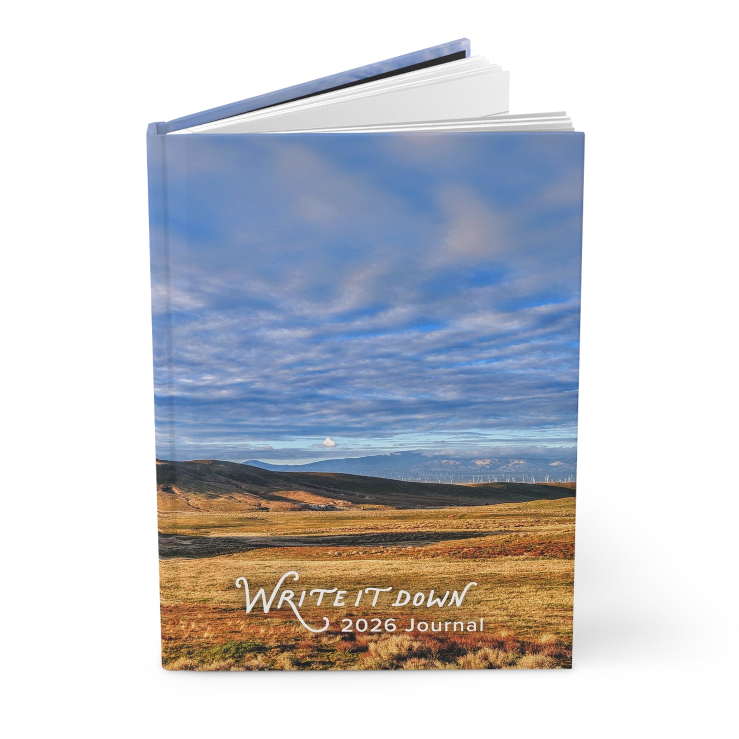 Golden Antelope Hour Hardcover Journal