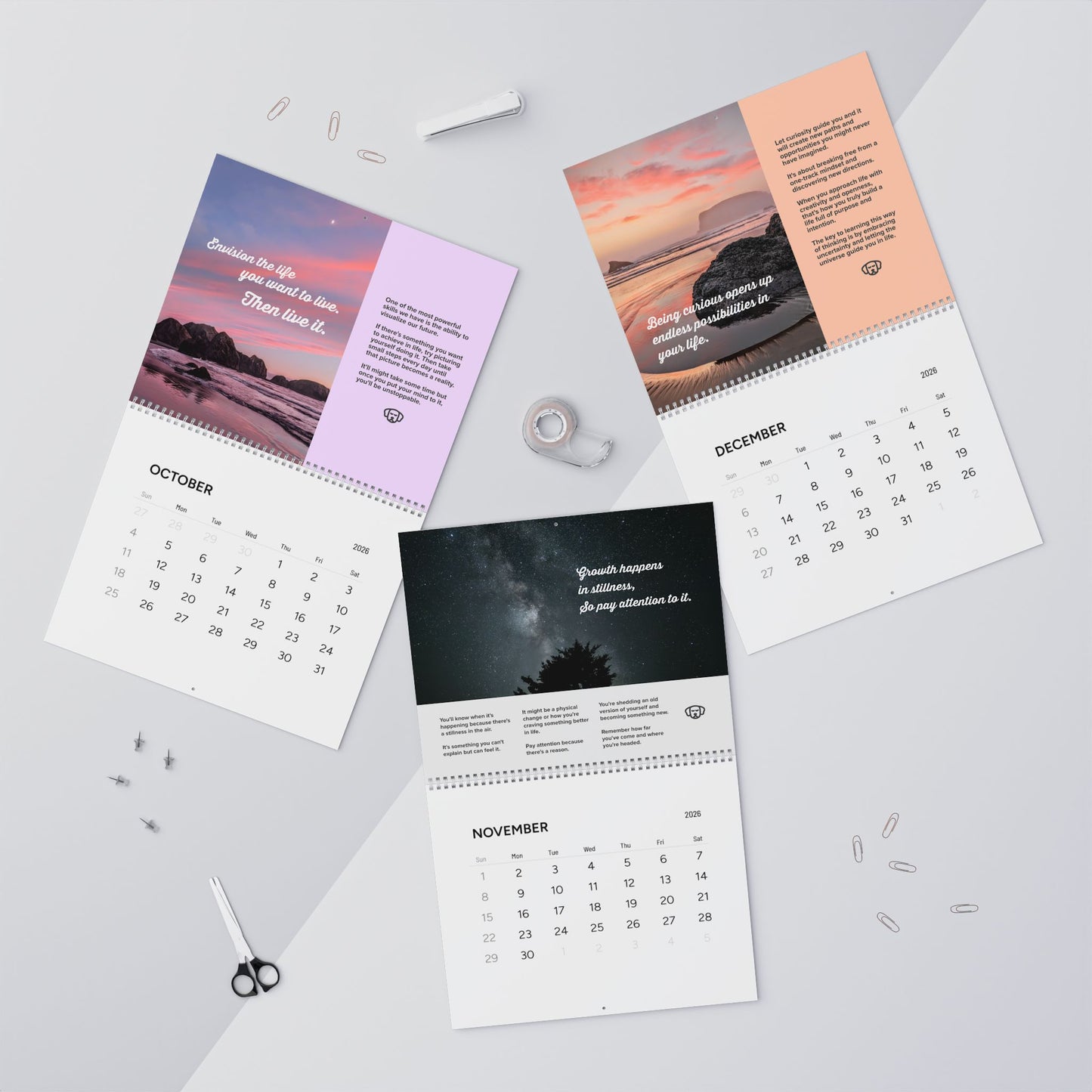 Inspirational 2026 Calendar