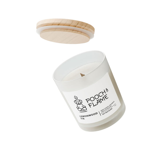 Pooch & Flame Soy Wax Candle - Lemonwood Fir