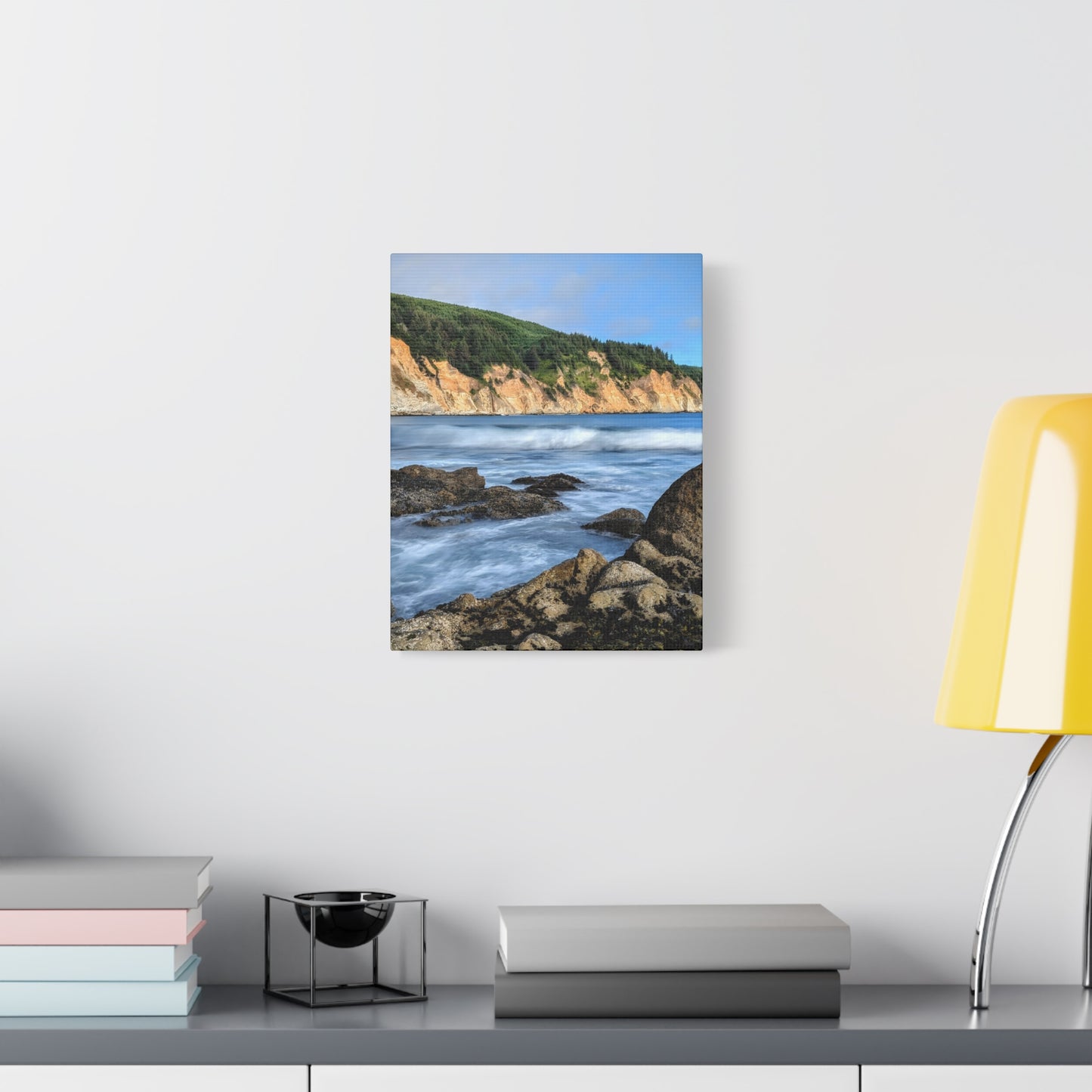 Going With the Flow - Vertical Canvas Print