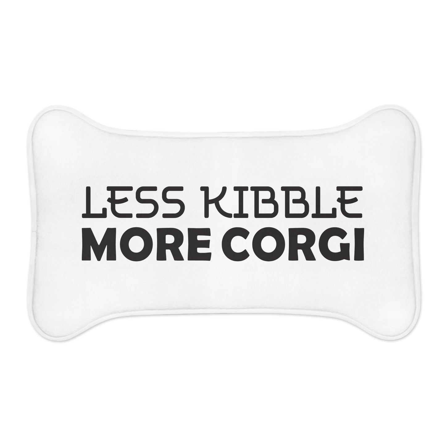 Less Kibble, More Corgi Pet Feeding Mat