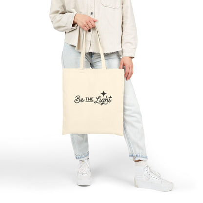 Be the Light Canvas Tote Bag