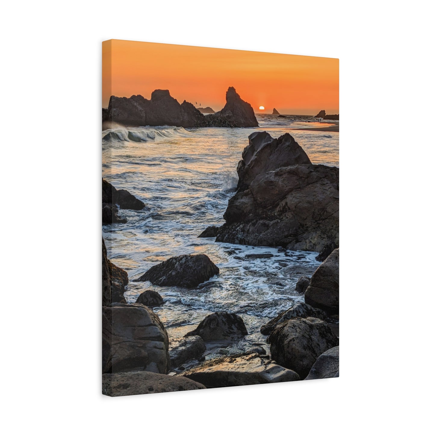Line of Sight - Vertical Canvas Print