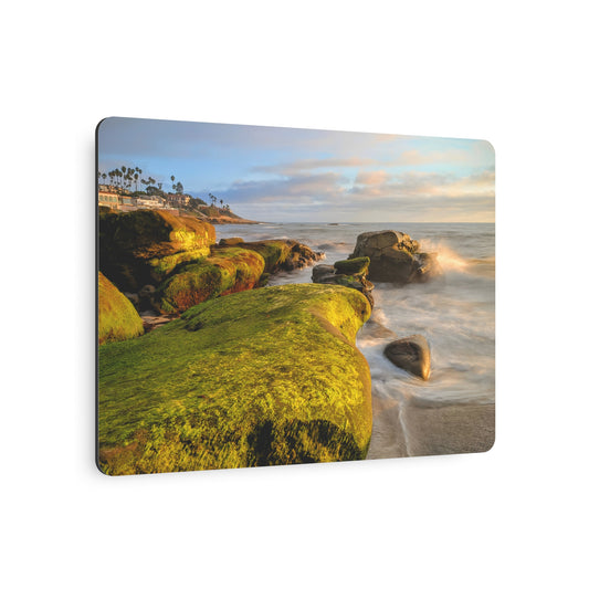 Wind And Sea With You And Me - Metal Coastal Print