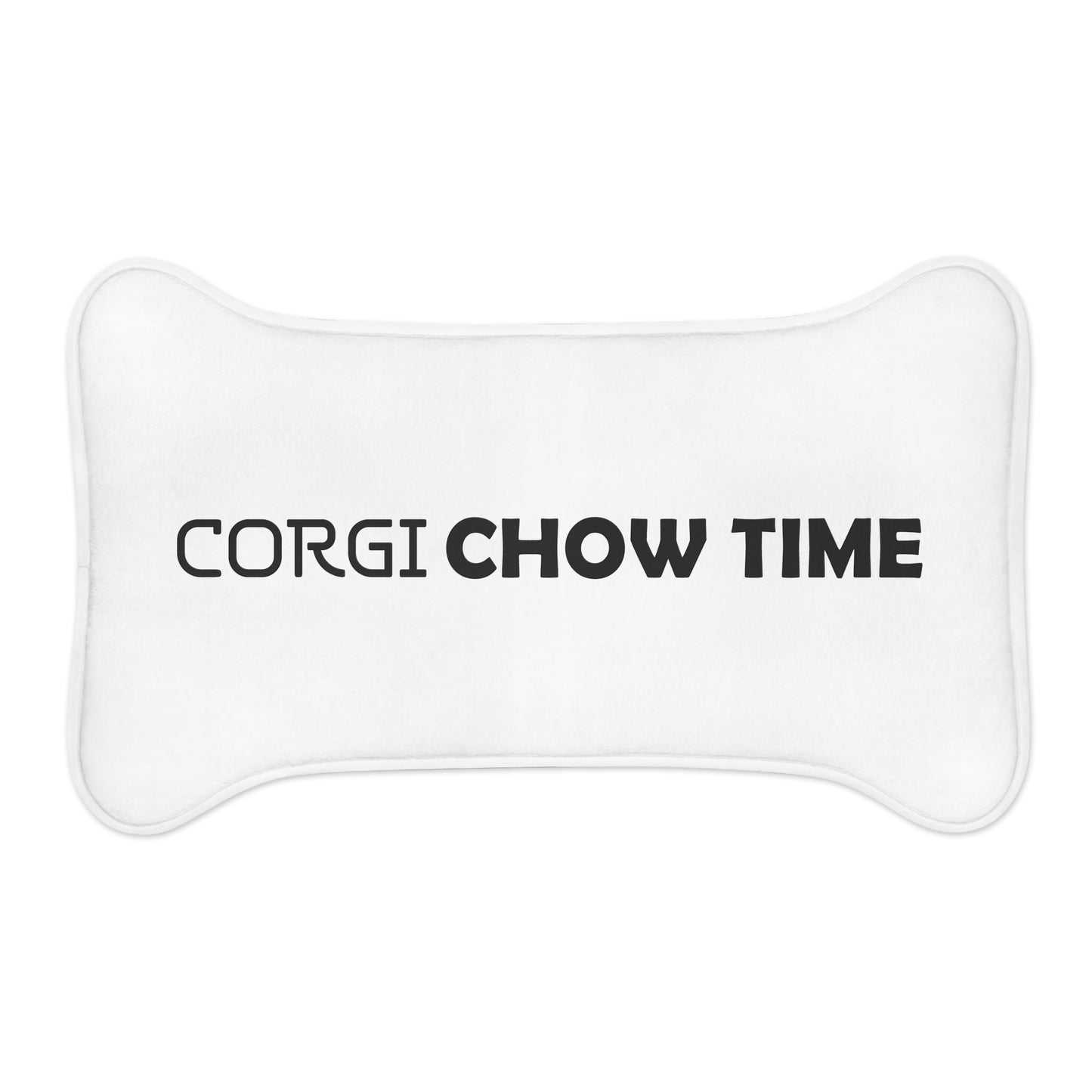 Corgi Chow Time Pet Feeding Mat