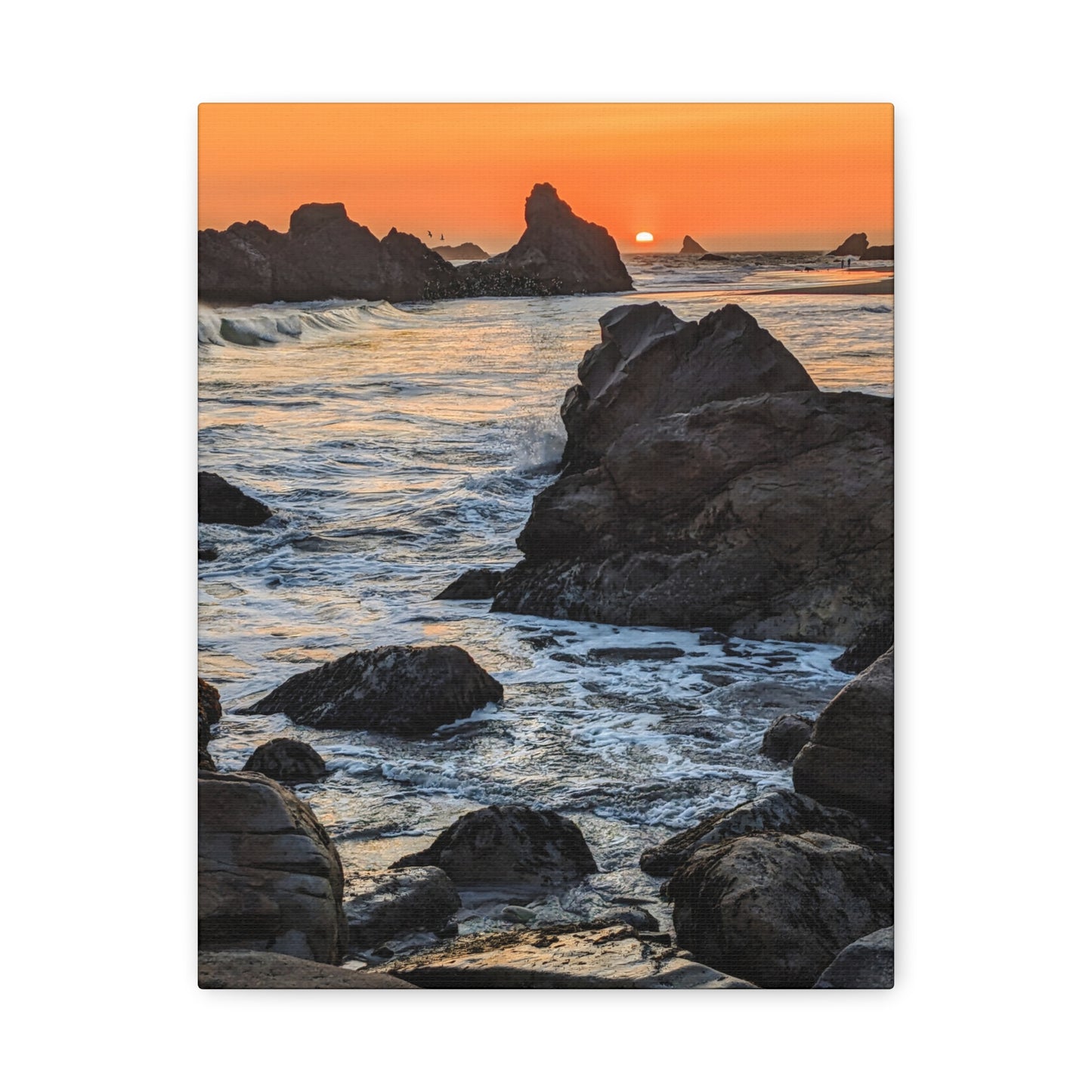 Line of Sight - Vertical Canvas Print