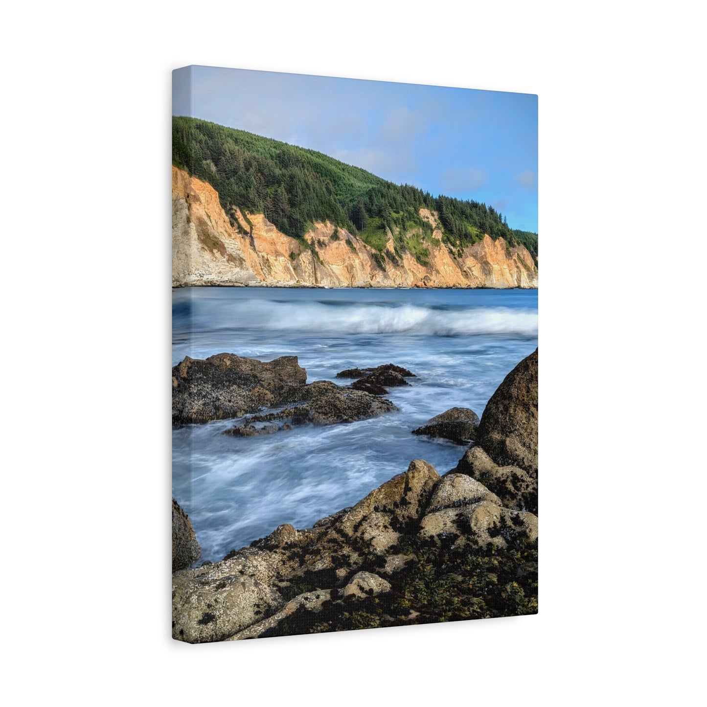 Going With the Flow - Vertical Canvas Print