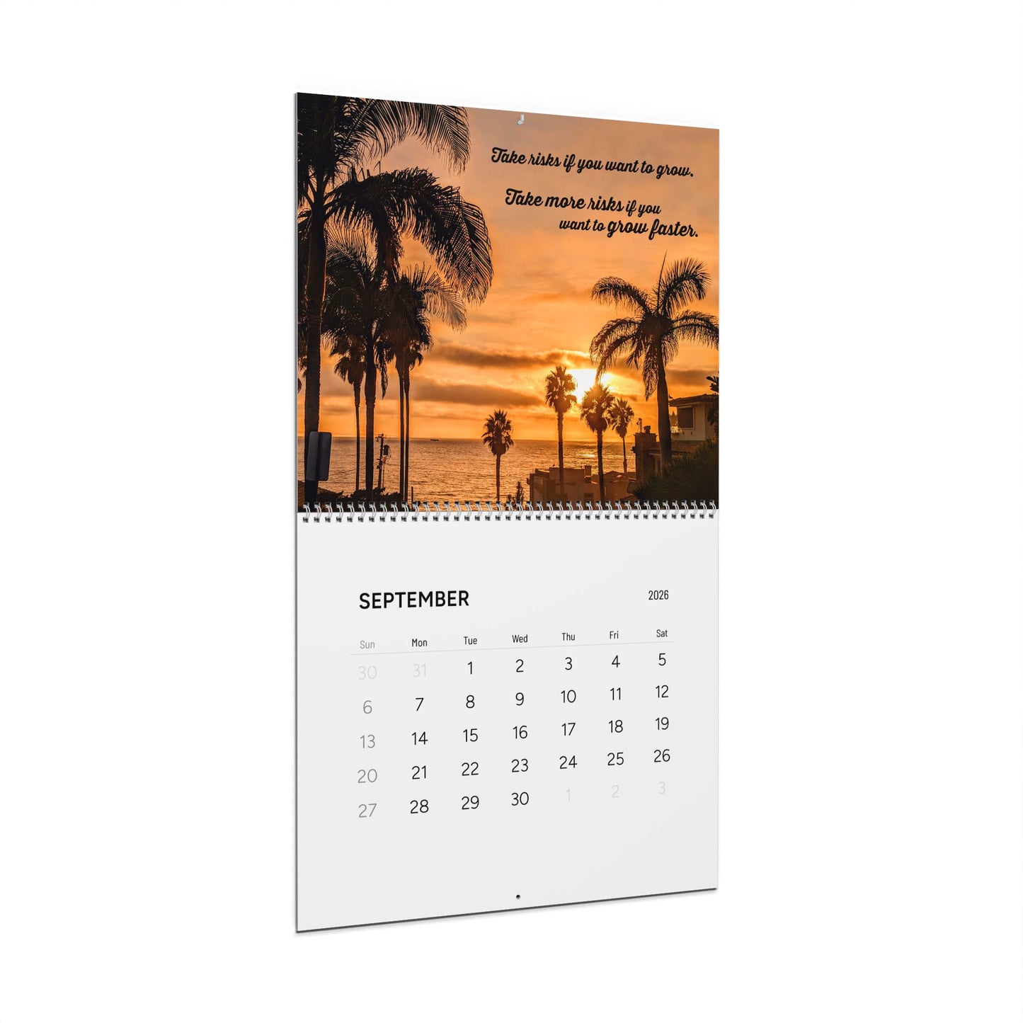Premium Inspirational 2026 Calendar