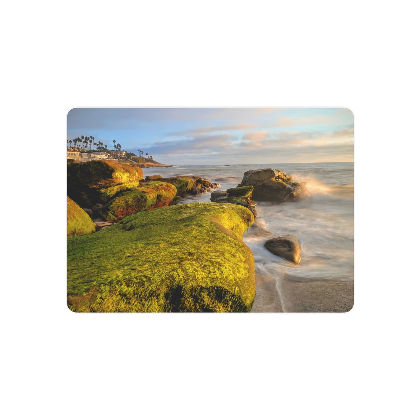 Wind And Sea With You And Me - Metal Coastal Print