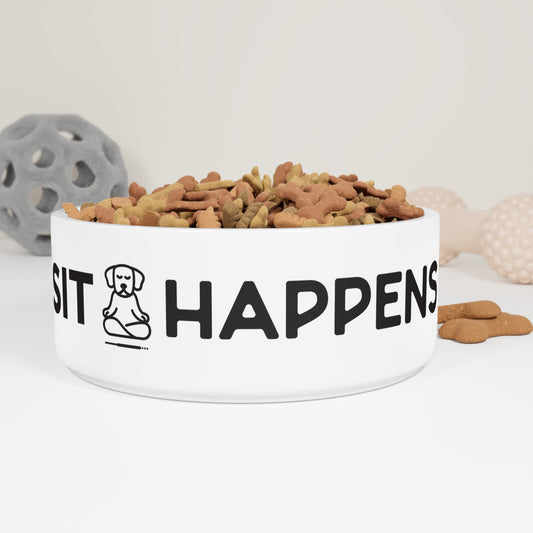 Sit Happens - Pet Bowl