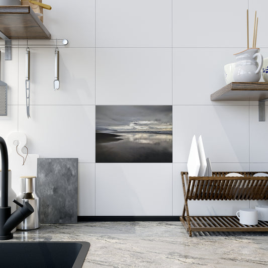 Sand Meets the Sky - Ceramic Photo Tile